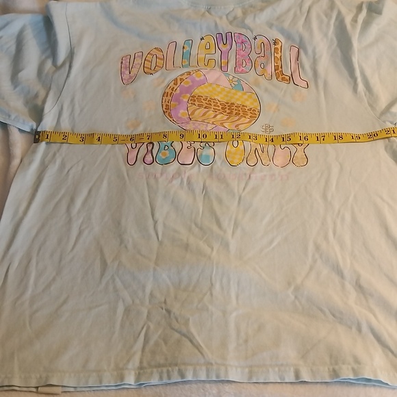 Simply Southern Volleyball Vibes Only Shirt Women's XL - Picture 3 of 4